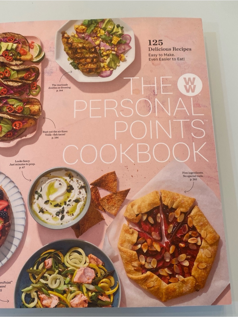 WW Weight Watchers The PersonalPoints Cookbook 125 Recipes Handwritten Points
